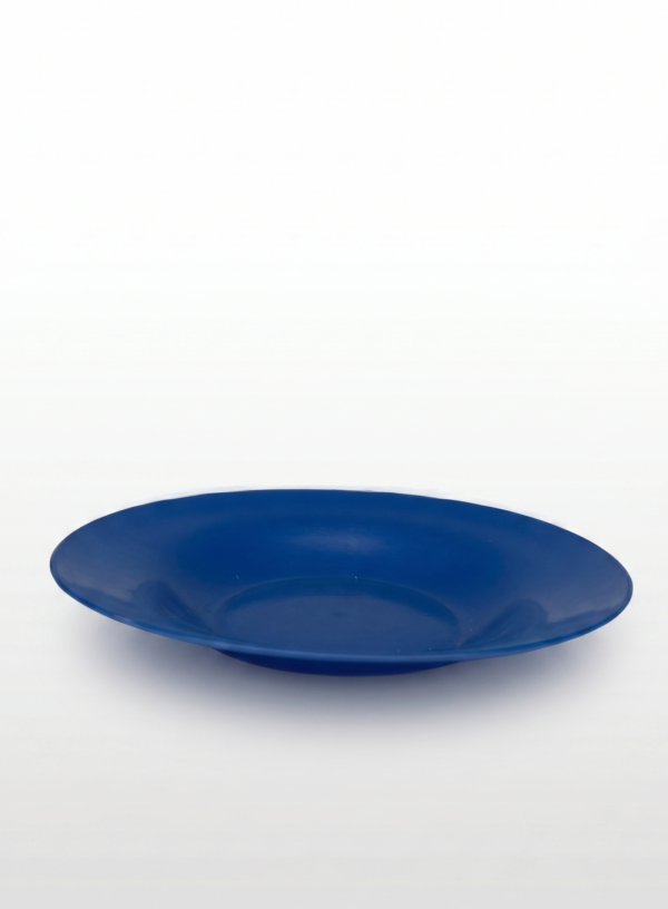 PLATO HONDO AZUL