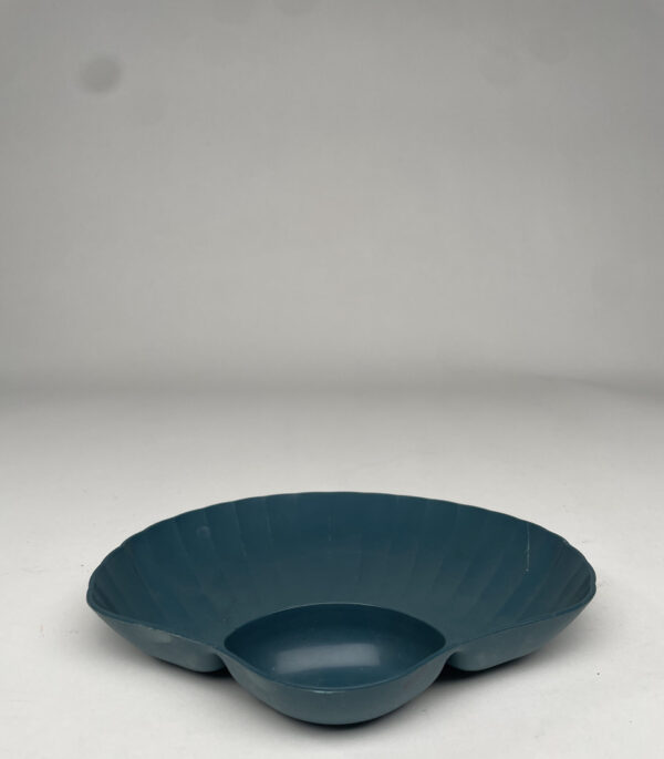 PLATO CONCHA AZUL